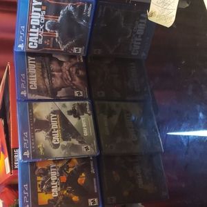 Ps4 CALL OF DUTY 4 games bundle